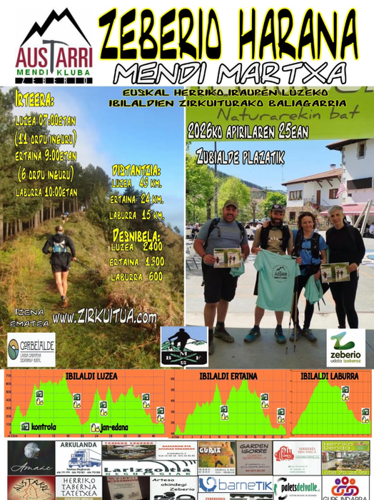 Zeberio Harana Mendi Martxa