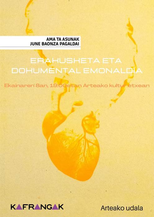 Erakusketea eta dokumentala Artean