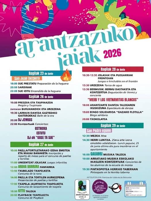 Arantzazuko San Pedro jaiak