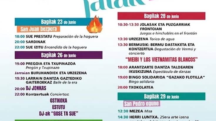 Arantzazuko San Pedro jaiak