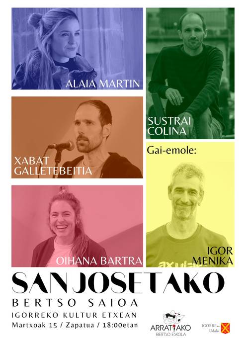 San Josetako bertso saioa Igorren