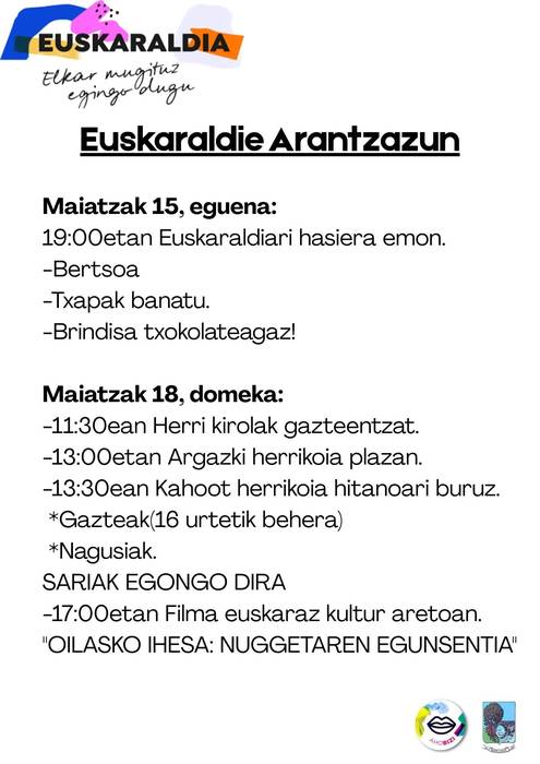 Euskaraldia Arantzazun
