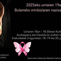 Bularreko minbizia. Zeanurin erakusketea