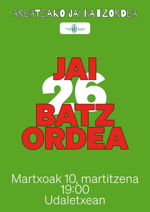 Jai Batzordea Areatzan