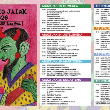 Areatzako jaiak