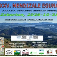 XXV. Mendizale Eguna Zeberion. Izen-emotea
