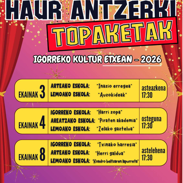 Arratiako Haur Antzerki Topaketak