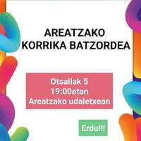 Korrika batzordea Areatzan