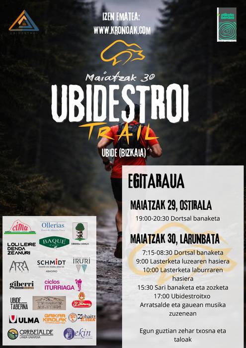 Ubidestroi mendi lasterketea