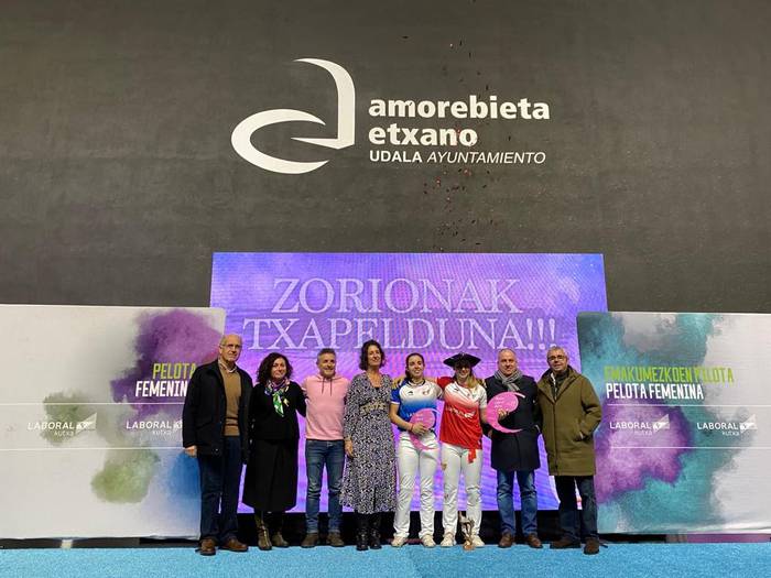 Master Laboral Kutxa Lau eta Erdiko txapela jantzi dau Amaia Aldaik