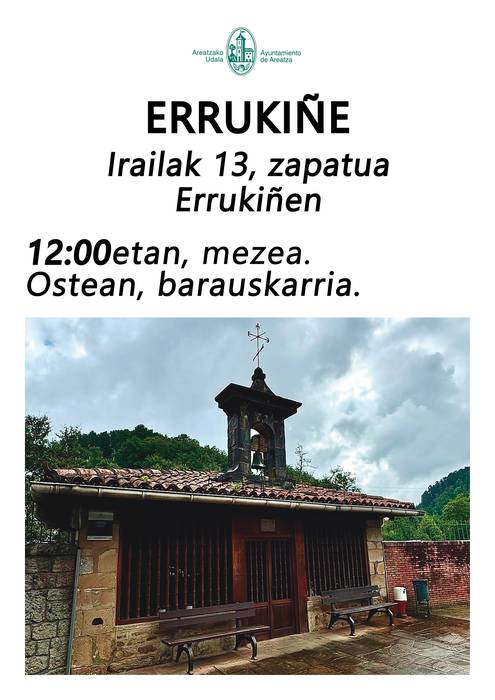 Errukiñeko jaiak Areatzan