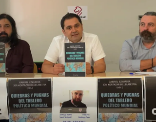 Geopolitikaz Ikerketa Taldeak berbaldia eskainiko dau Igorren