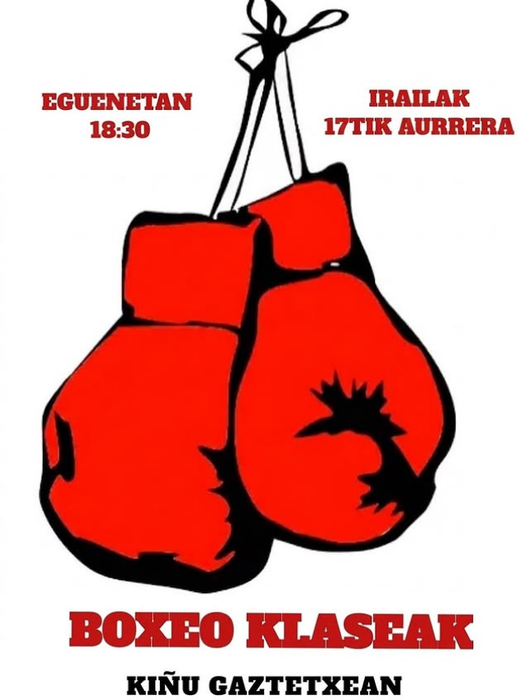Boxeo klaseak Kiñun