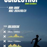 Ubidestroi Trail mendi lasterketea