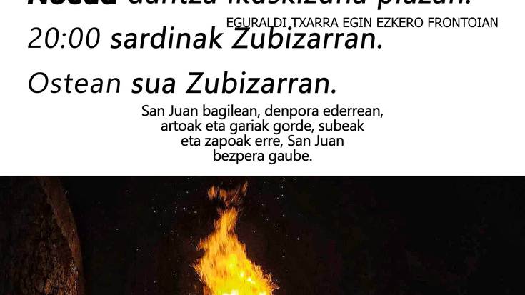 San Juan jaiak Areatzan