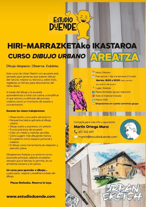 Uri-marrazketa ikastaroa