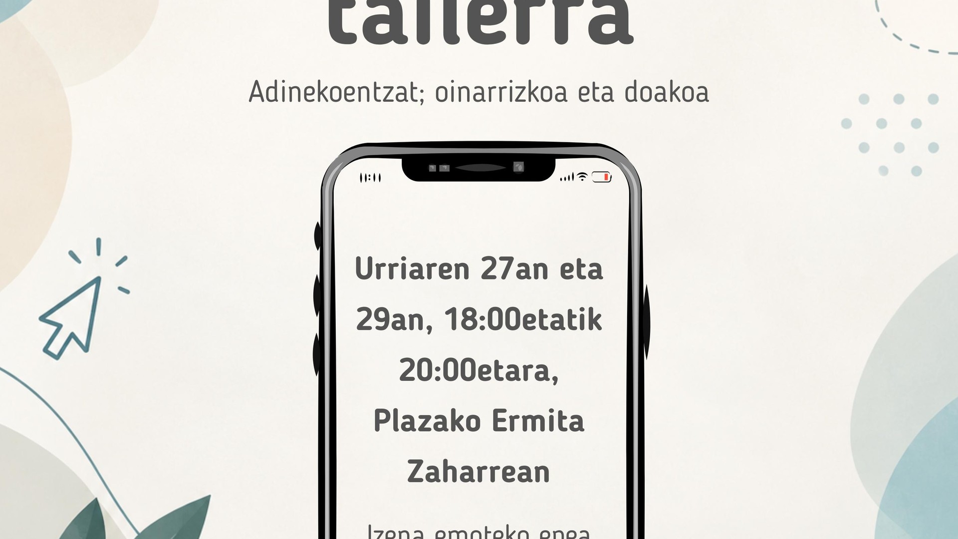 Digitalizazino tailerra