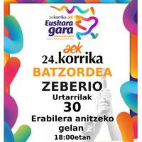 24. Korrika Batzordea Zeberion