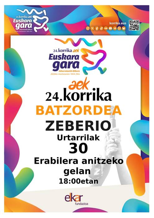 24. Korrika Batzordea Zeberion