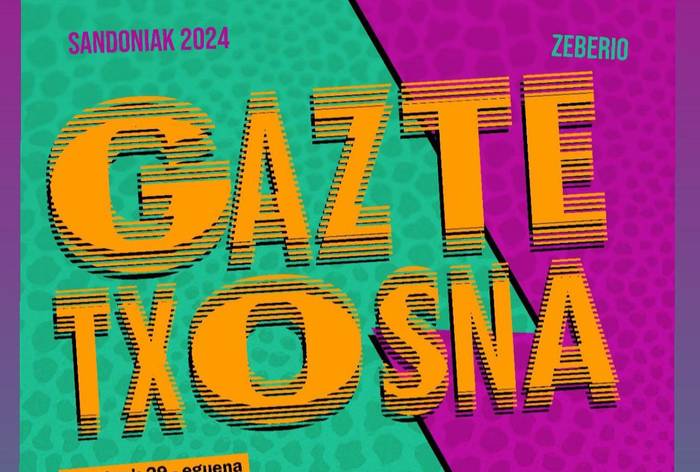 Gazte Txosnak bere programazinoa dakar Zeberioko jaietan