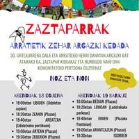 Zaztaparren 30. urteurrena