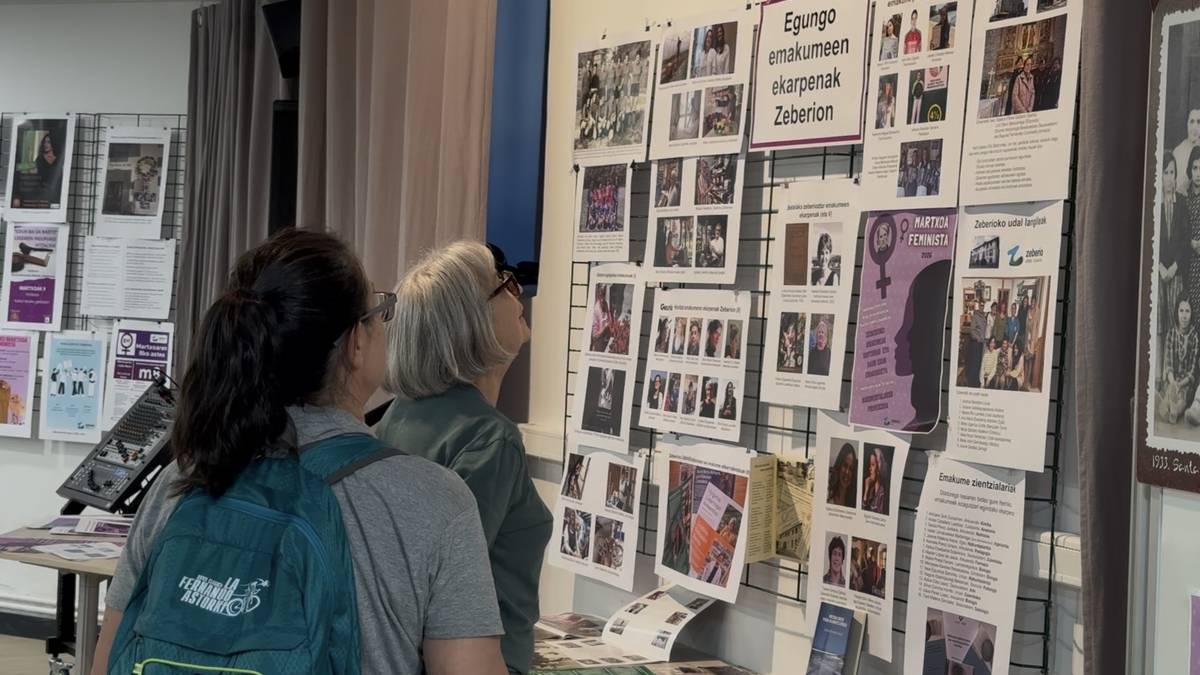 'Zeberioko emakumeak historian eta gaur egun' erakusketea