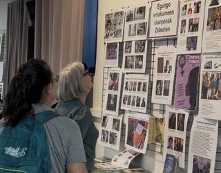 'Zeberioko emakumeak historian eta gaur egun' erakusketea
