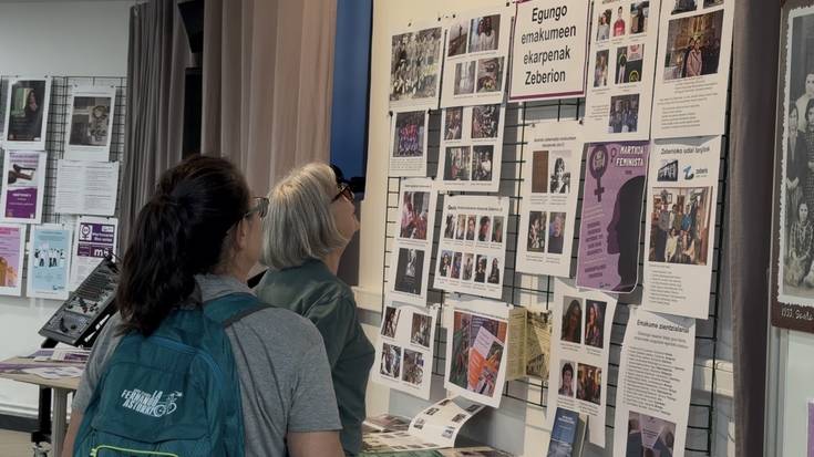 'Zeberioko emakumeak historian eta gaur egun' erakusketea