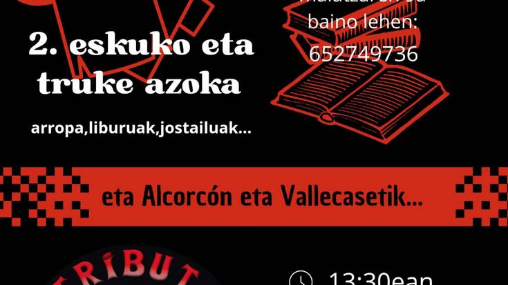 Truke eta bigarren eskuko azokea Artean