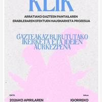 'Klik' ikerketearen aurkezpena