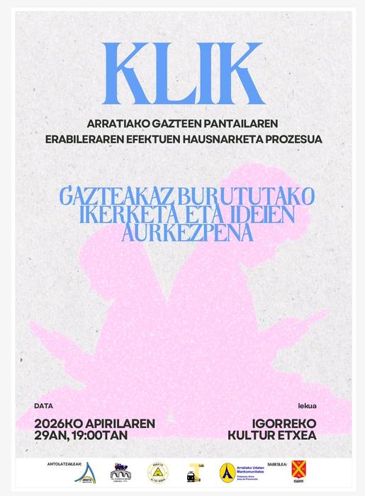 'Klik' ikerketearen aurkezpena