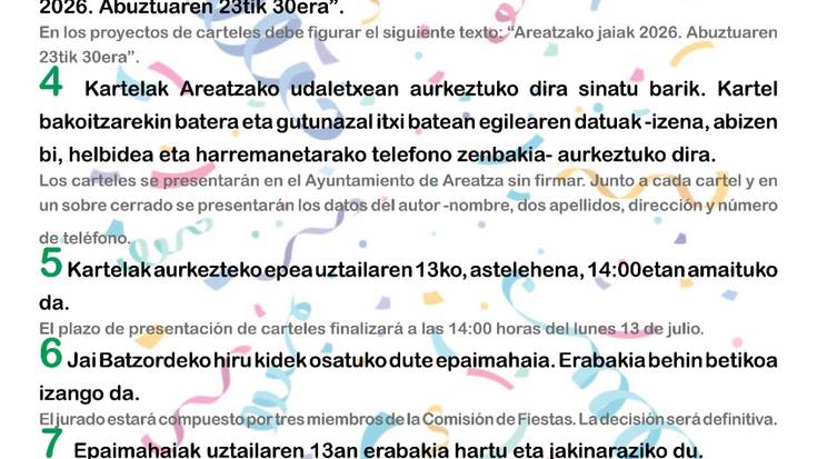 Areatzako Jaietako Kartel Lehiaketea