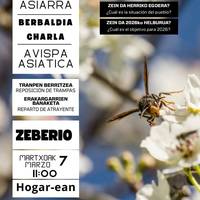 Liztor asiarraren gaineko berbaldia Zeberio