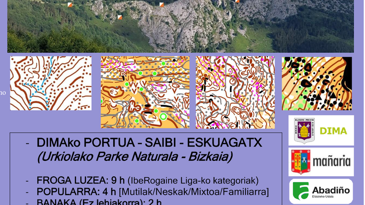 II. Urkiola-Eskuagatx Rogaine orientazino probak