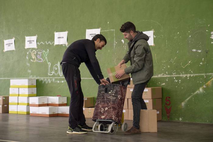 Errigorako produktuen dastaketea Igorreko Kultur Etxean