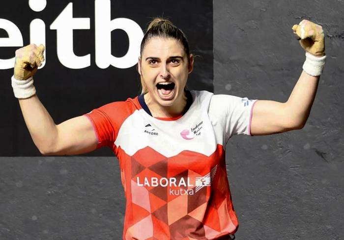 Amaia Aldai Euskal Pilotaren V. Masters torneoko txapeldun