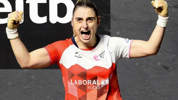 Amaia Aldai Euskal Pilotaren V. Masters torneoko txapeldun