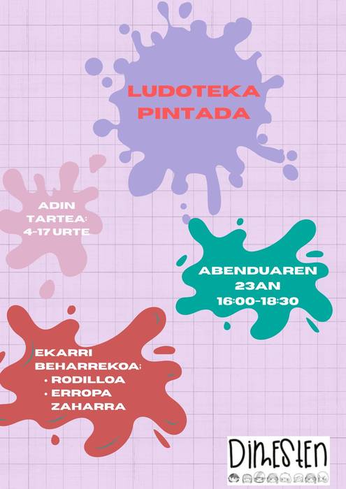 Ludotekea margoztu
