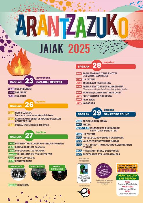 Arantzazuko jaiak