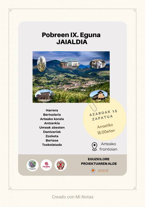 Pobreen Eguna Artean