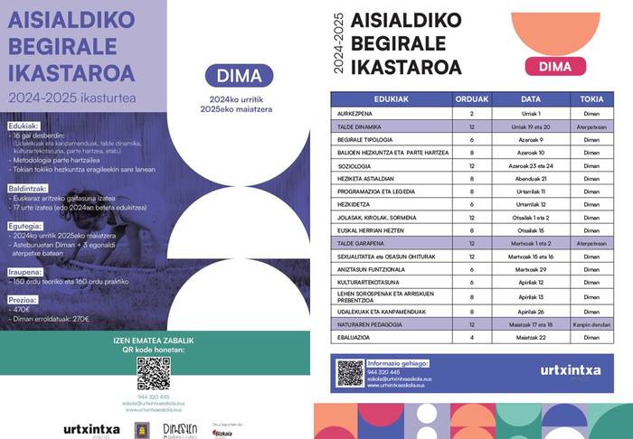 Begirale ikastaroan izen-emotea