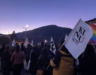 Kiñu Gaztetxearen aldeko manifestazinoak hartuko dau gaur Igorre
