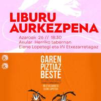 Liburu aurkezpena Axular Herriko Tabernan