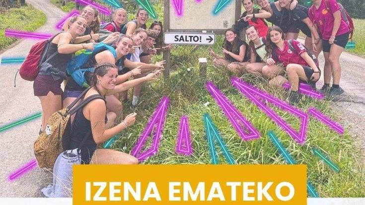 Salto! udalekuetan  izen-emotea