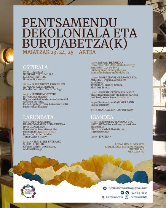 Jardunaldiak Arteako Herriko Bentan