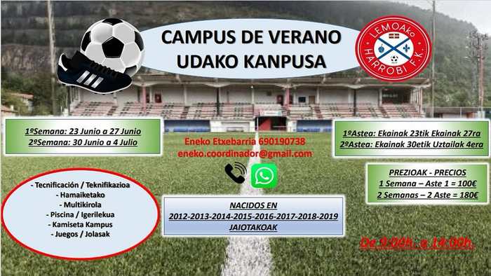 Lemoako Harrobiren Udako Kanpusa