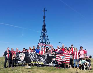 Areatzako Athletic-eko Peñak urri lehenengoaren 6an egingo dau Gorbeia igokerea