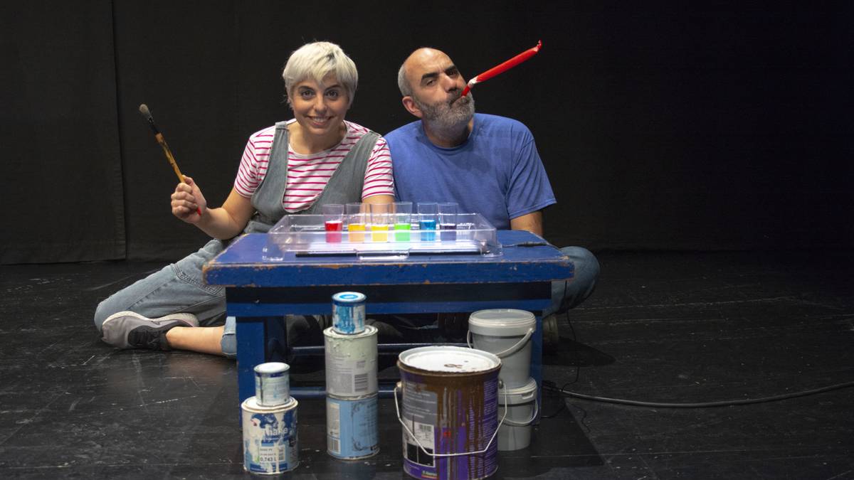 "Kolorez Kolore" umentzako ipuin kontaketa antzeztua, Lemoan