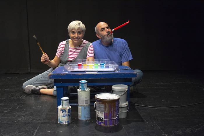 'Kolorez Kolore' umeantzako ipuin kontaketa antzeztua, Lemoan