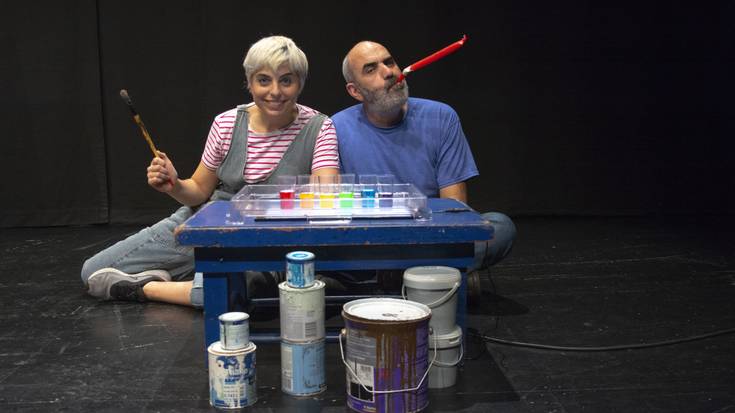 'Kolorez Kolore' umeentzako ipuin kontaketa antzeztua Lemoan